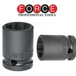 Καρυδάκια αέρος (μαύρα) πολύγωνα 1/2 Force 448 - 44816 16mm - 44814-14mm