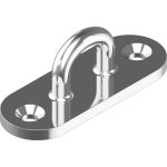 Μάπες με πλάκα οβάλ Inox M8224 - M8224 A 75mm - m8224-a-75mm