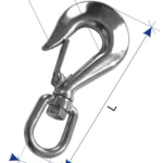 Γάντζοι με στριφτάρι Inox HL0605 - HL0605 1/2" - hl0605-1-2