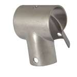 Ταφ σωλήνα με κούρμπα Inox M8148 - M8148 25mm-90° - m8148-25mm-90