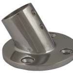 Βάση κεραίας 60 μοιρών στρόγγυλη Inox M8202 - 25mm - 25mm