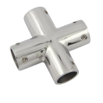 Σταυρός σωλήνα χυτός Inox M8387 - M8387 22mm - m8387-22mm