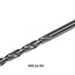 Τρυπάνια σιδήρου κοβαλτίου  0.30mm έως 16.00mm HSS Co5 DIN338 PTG 23385 - 233850120 1.20mm - 233850120-1-20mm