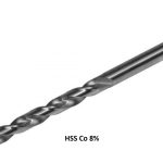 Τρυπάνια σιδήρου κοβαλτίου 3.0mm έως 10.00mm HSS Co8 DIN338 PTG 28338 - 283380450 4.50mm - 283380450-4-50mm
