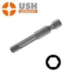 Μύτες 1/4" Allen μακριές USH USG001304 - USG0013041 2x50 - usg0013041-2x50
